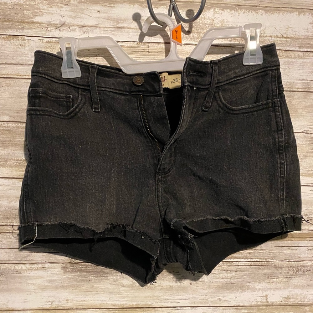 Size 3 Black Hollister Shorts